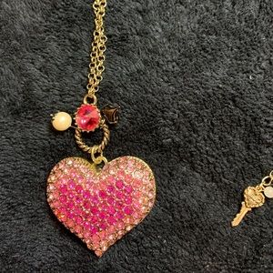 Betsy Johnson long necklace